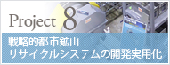 戦略的都市鉱山リサイクルシステムの
開発実用化
