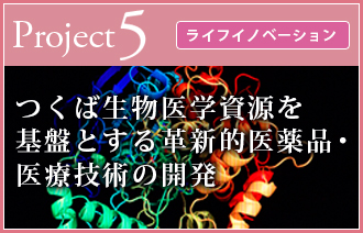 つくば生物医学資源を基盤とする革新的医薬品・医療技術の開発